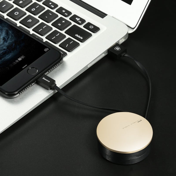 The Most Amazing & Convenient Retractable Lightning Charge & Sync Cable