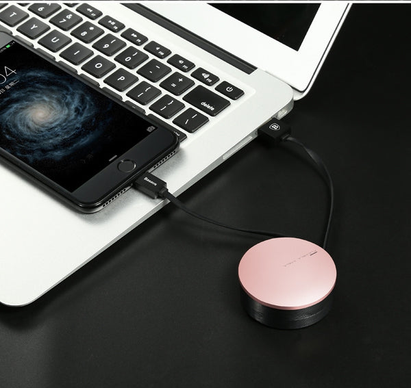 The Most Amazing & Convenient Retractable Lightning Charge & Sync Cable