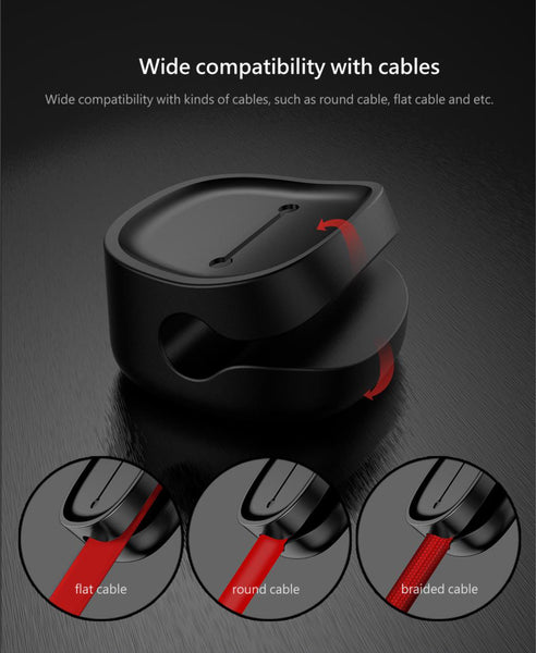 The World's Most Convenient Magnetic Cable Management Holder