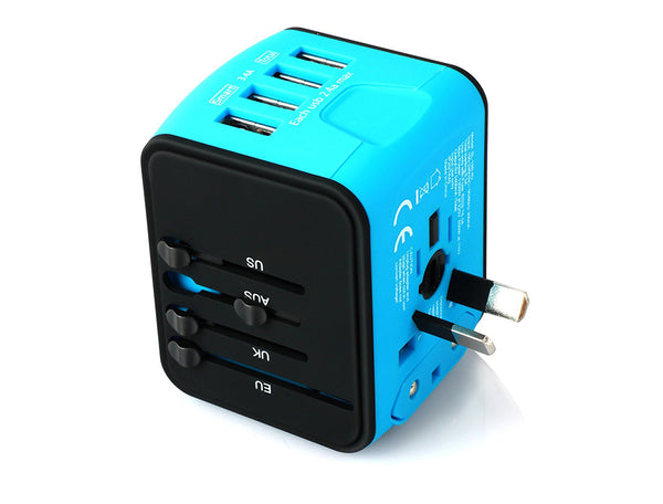 The 4-Port USB All-In-One Adapter You Need - Go To 200 Countries With Only One Adapter