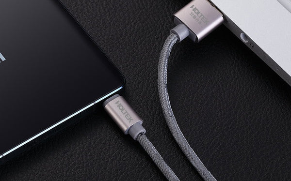 The World's First Double-Sided Reversible Micro USB Charging Cable