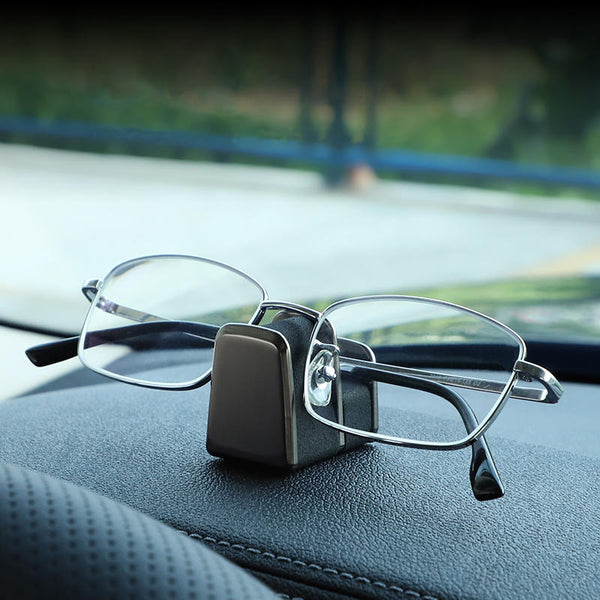 Car-Mounted Fluffy Fur Metal Eyeglass Holder