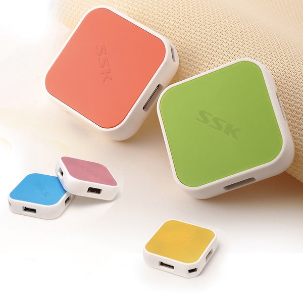 The World's Coolest 4-Port Ultra-Mini USB Hub