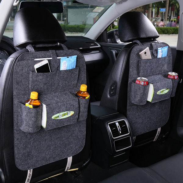 Go Much Smoother With This All-In-One Car Backseat Organizer