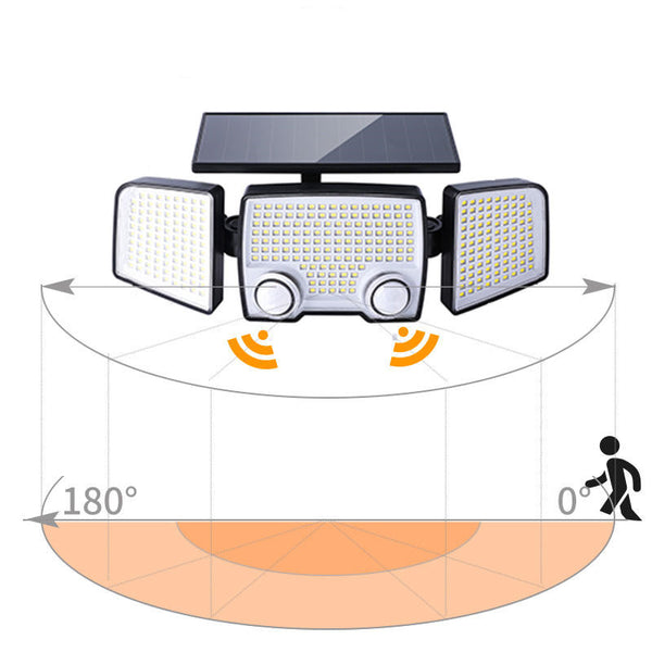 Outdoor Courtyard Solar Motion Sensor Light