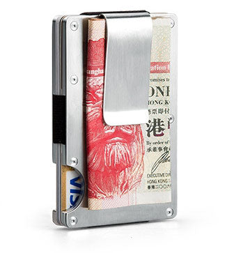 Beautifully and Securely Engineered Aluminum RFID Wallet & Card Holder