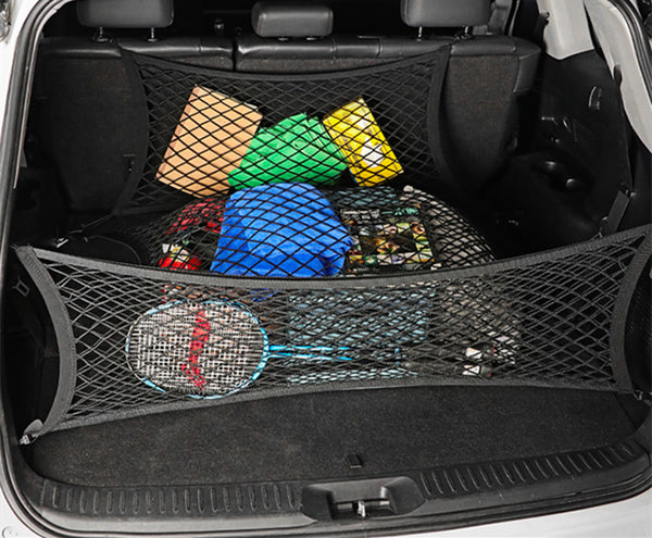 Car Trunk Storage Mesh Net With Non-Slip Elastic Fastening