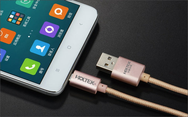 The World's First Double-Sided Reversible Micro USB Charging Cable