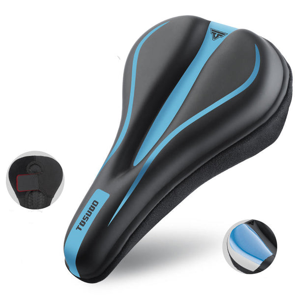 Full Silicone Gel Shock Absorption Bicycle Seat Cover