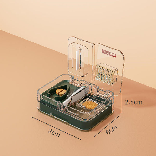 Three-In-One Pill Cutter Box