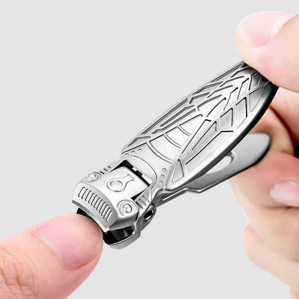 Wide-Open Splash-Proof Nail Clippers