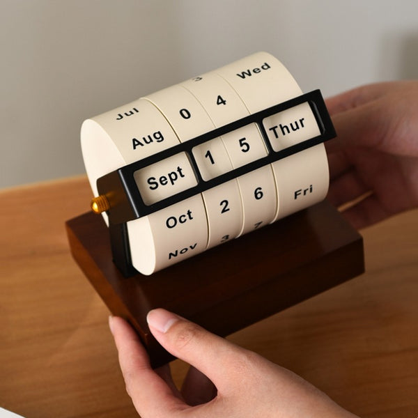 Creative Rotating Decorative Perpetual Calendar