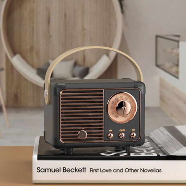 Retro Bluetooth Subwoofer Mini Speaker