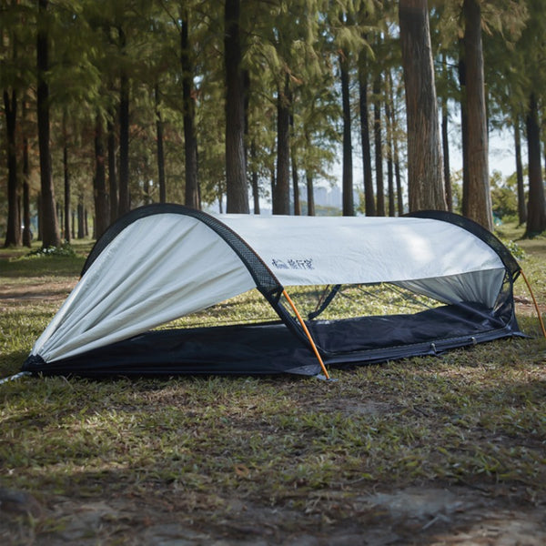 Outdoor Anti-Tipping, Mosquito-Proof, Sunshade Hammock