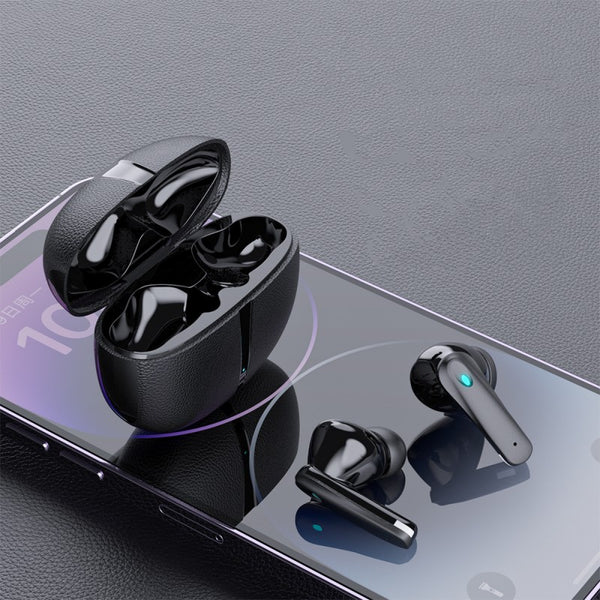 ANC+ENC Dual-Microphone Noise-Canceling Bluetooth Earphones