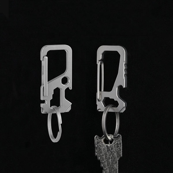 Titanium Alloy Multifunctional Minimalist Keychain Hook