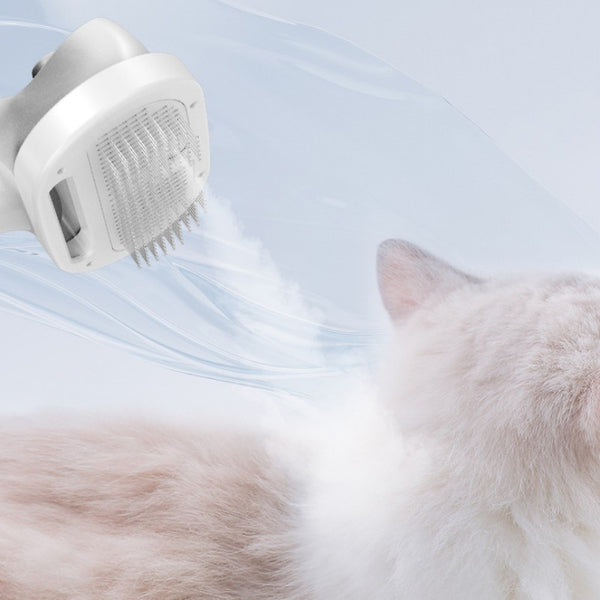 Pet De-Shedding Spray And Blow-Dry Brush