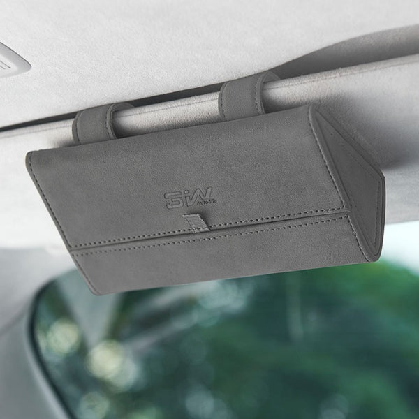 Car Sun Visor Glasses Storage Box