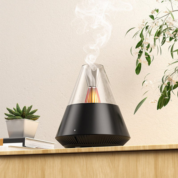 Mist Humidifier With Sleep-inducing Candlelight Aromatherapy