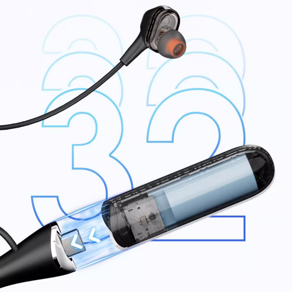 In-Ear Magnetic Neckband Bluetooth Earphones